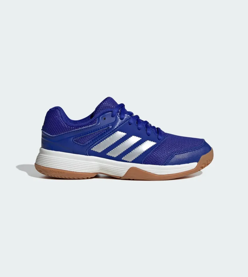 Adidas Speedcourt Indoor Kids Lucid Blue / Silver Metallic / Gum (IH0578)