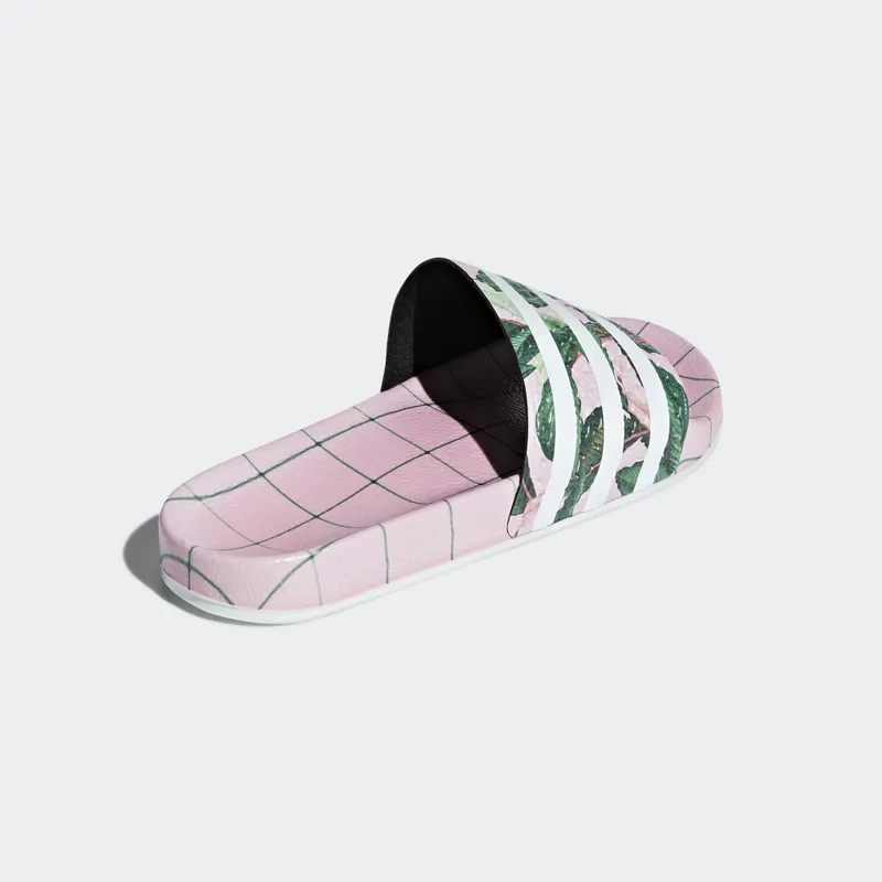 adidas Adilette Footwear White–Wonder Pink (W) Footwear White–Wonder Pink (B28006)