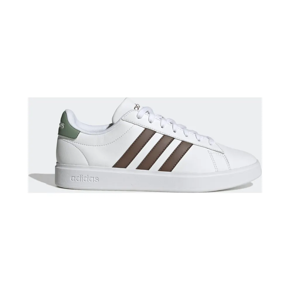 Adidas Grand Court Cloudfoam Lifestyle Court Comfort Cloud White / Earth Strata / Silver Green (HP2536)