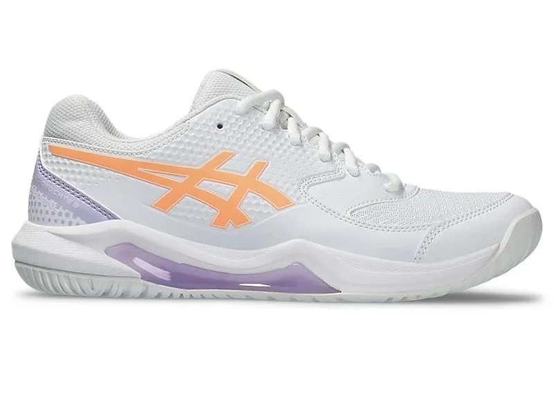 ASICS Gel-Dedicate 8 Pickleball White Bright Sunstone (1042A236-101)