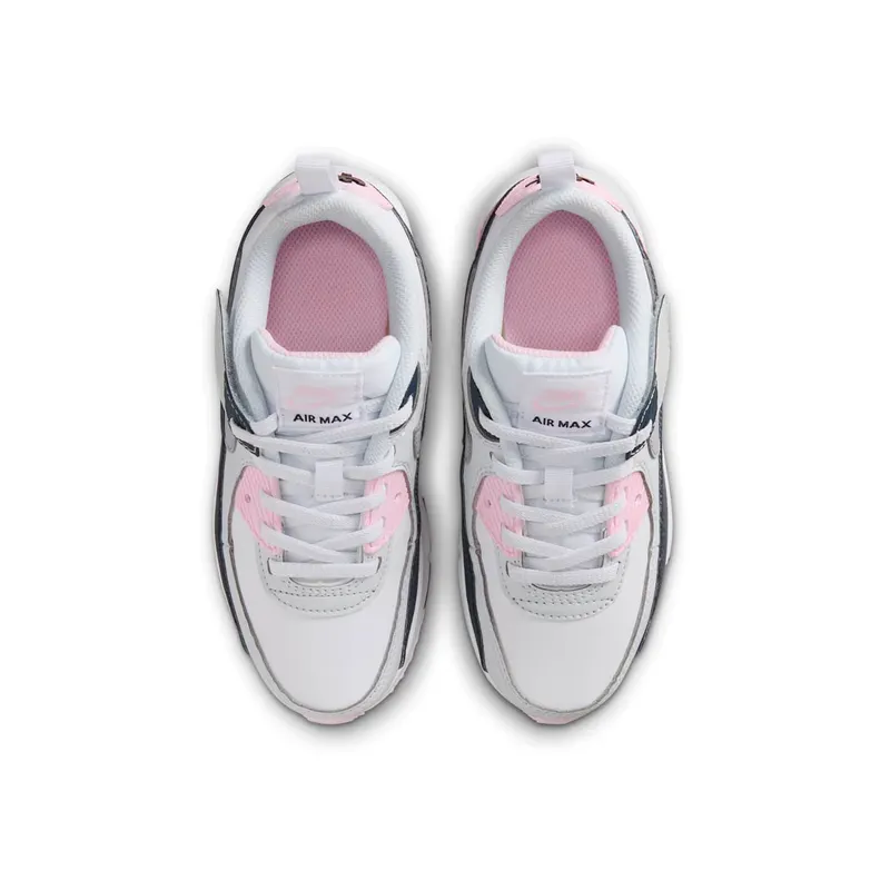 Nike Air Max 90 White / Pink Foam / Armory Navy (IH1417-134)