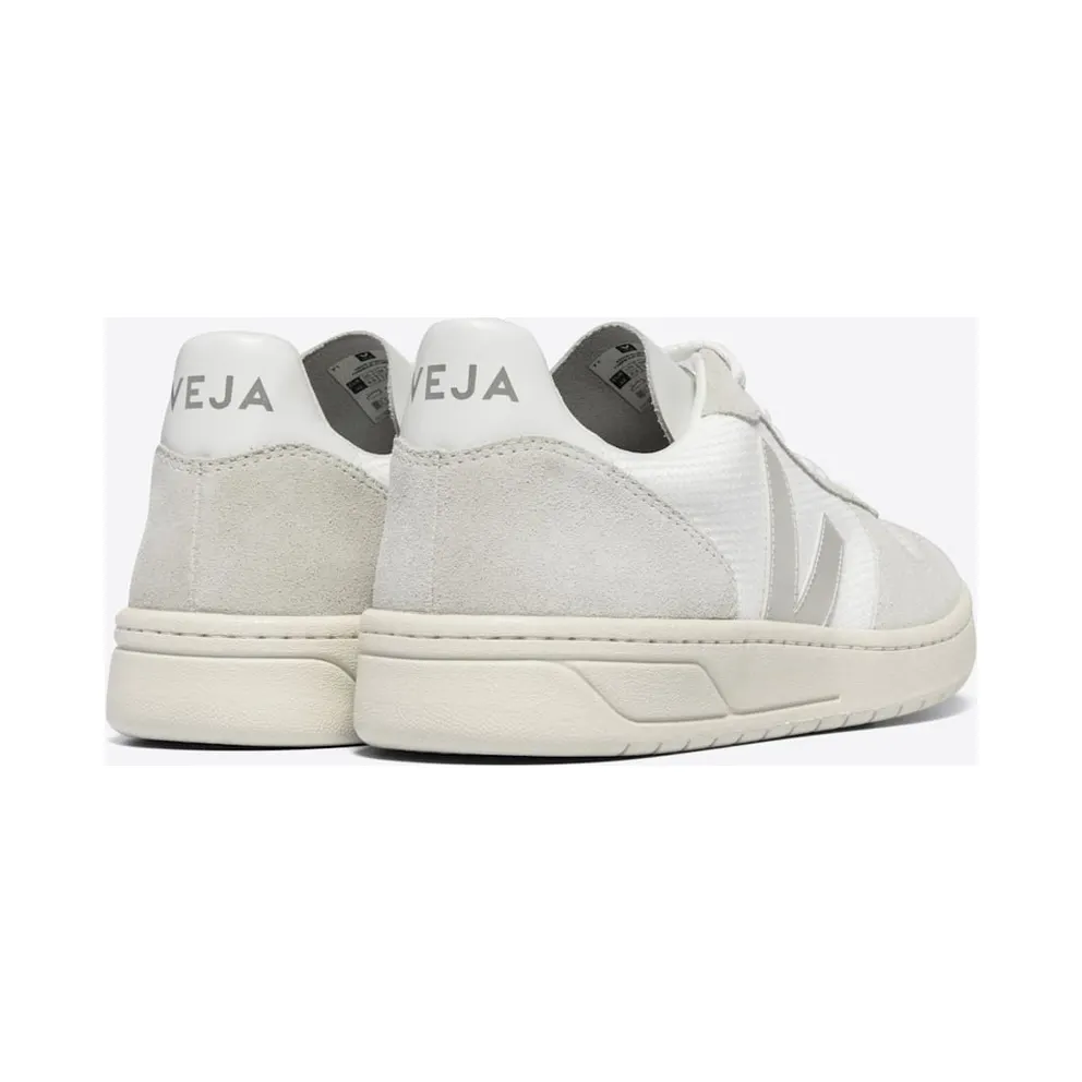 Veja V-10 B-Mesh W White / Natural / Pierre – “White” (VX0102499A)