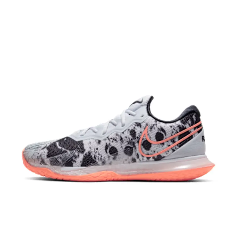 NikeCourt Air Zoom Vapor Cage 4 Hardcourt “Sky Grey / White / Black / Bright Mango” (CD0424-006)