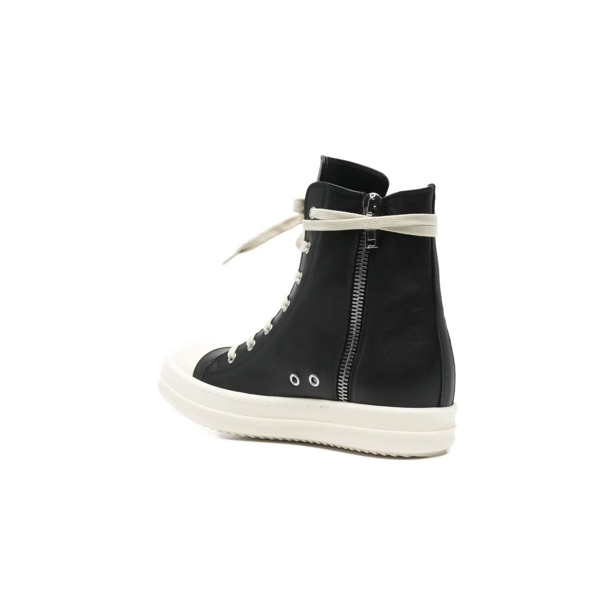 Rick Owens Lace-up Leather “Black” (RP01F6890 LCO 911) (4)