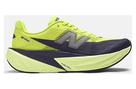 NEW BALANCE FuelCell Rebel v5 “ALKALINE GREEN / BOYSENBERRY / DARK SILVER METALLIC” (WFCX3PE)