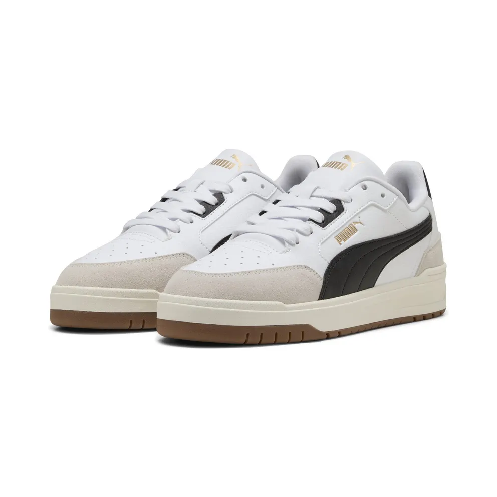 Puma Shuffle Downtown “Puma White / Puma Black / Vapor Gray” (403840_01)