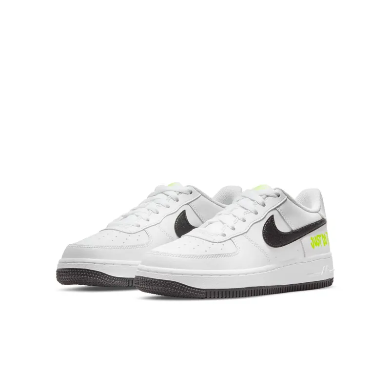 Nike Air Force 1 Low Just Do It White Volt (GS) (DM3271-100)