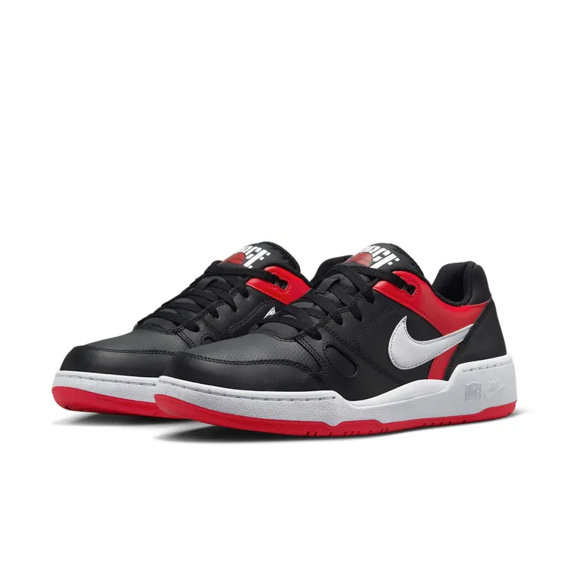 Nike Full Force Low Black University Red White (FB1362-003)
