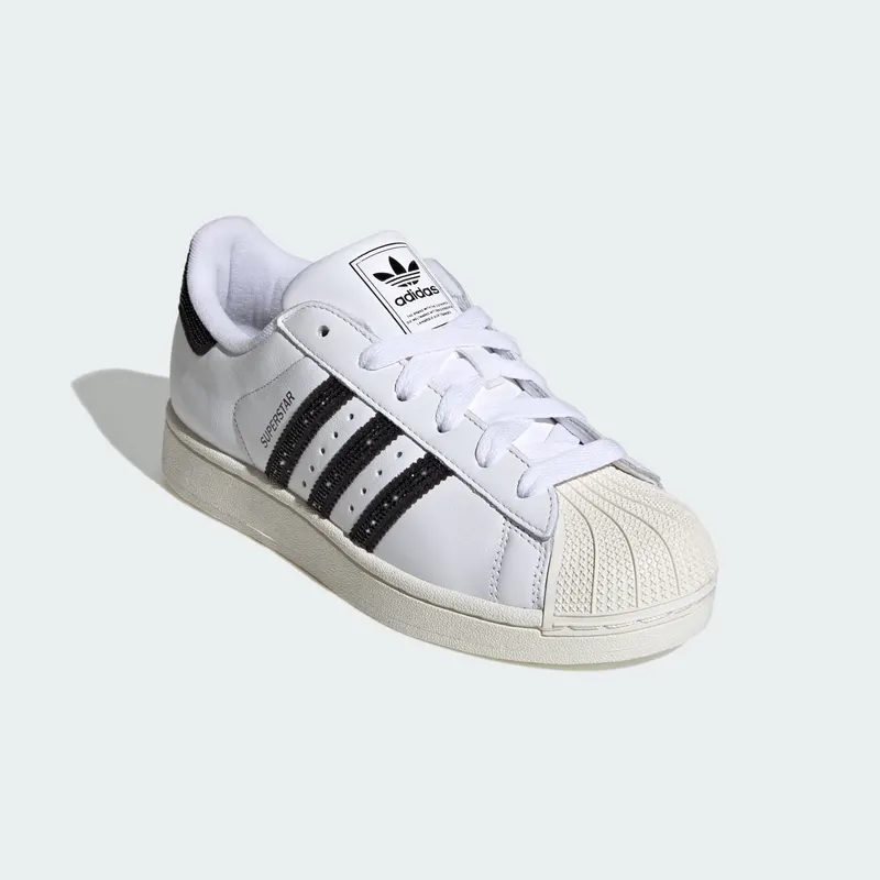 Adidas SUPERSTAR II Shoes Cloud White / Core Black / Off White (HQ2285)