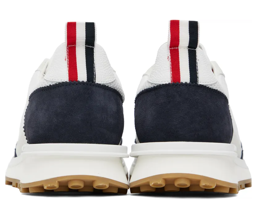 Thom Browne Navy Tech Runner Low Top Sneakers (MFD180B-03050) (2)