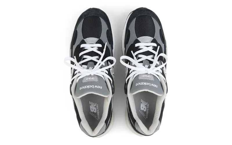 New Balance 992 “Made in USA – Black Grey” (U992BK)