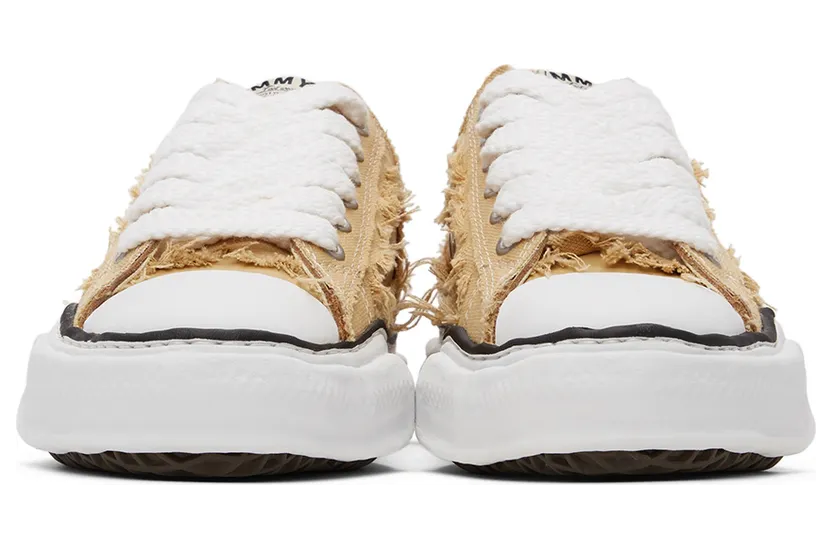 Miharayasuhiro Beige Broken Peterson Low Sneakers (A08FW717) (2)