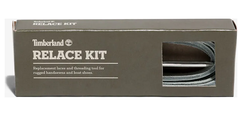 Timberland Schnürsenkel Aus Rohleder Mit Einfädel-kit Grau (A1H2Z040)