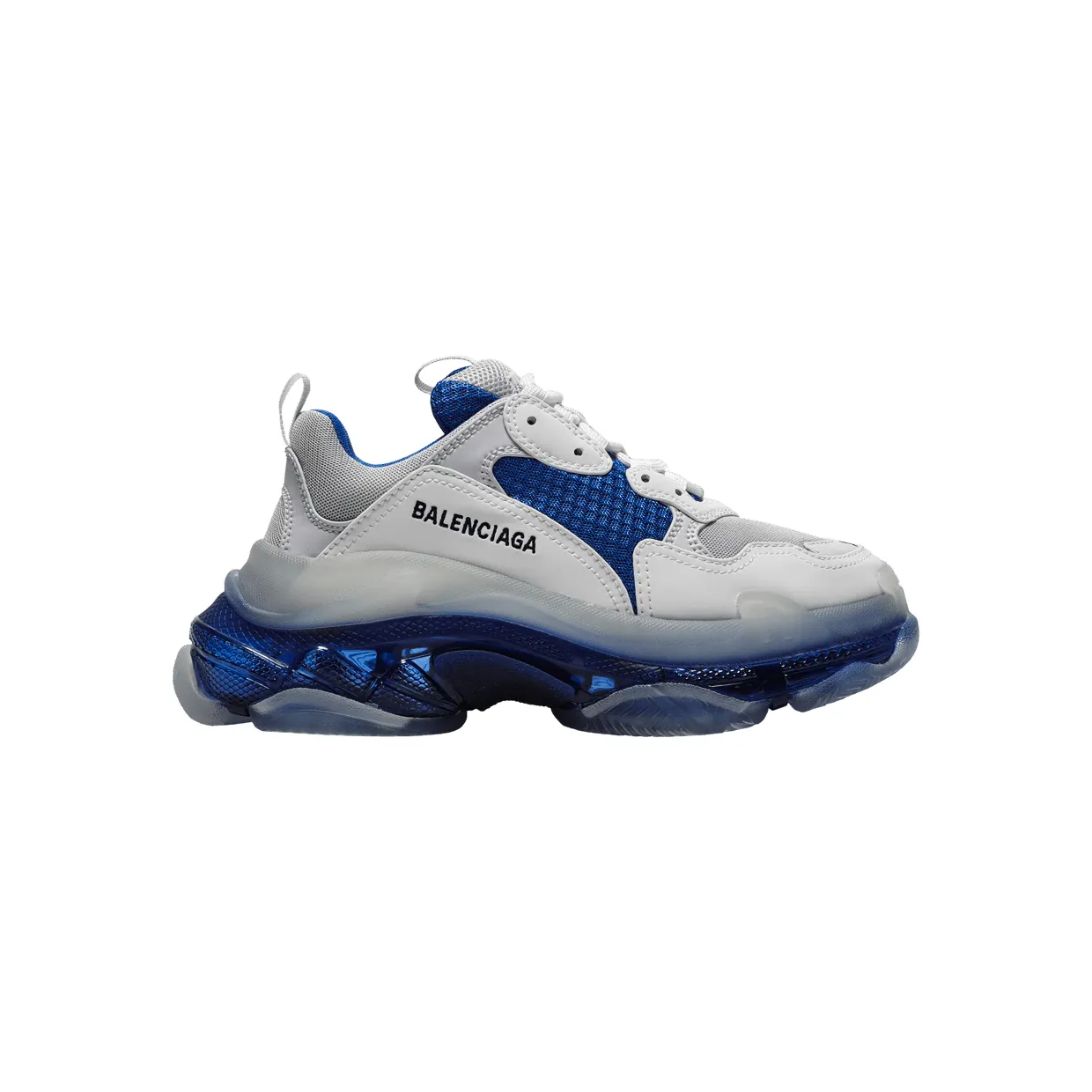 Balenciaga Triple S Clear Sole Blue (W)