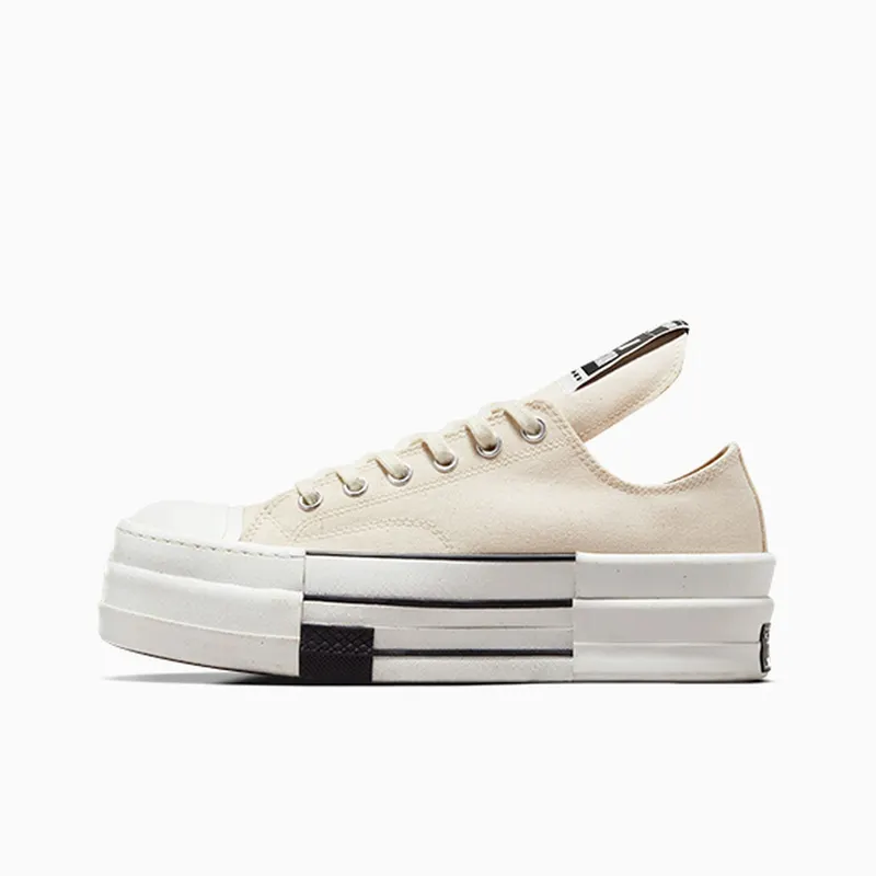Converse DRKSHDW Chuck Taylor All Star DBL DRKSTAR Ox Rick Owens DRKSTAR Natural Ivory (A04955C)