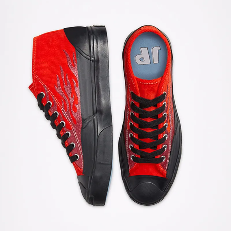 Converse Jack Purcell Chukka Mid ASAP Nast Red Cherry Tomato/Black (167378C)