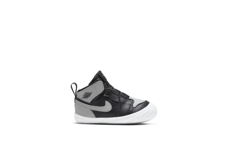 Nike Jordan 1 Crib Bootie Black Medium Grey (I) Black/White/Medium Grey (AT3745-013)