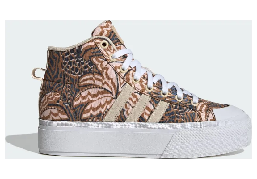 Adidas Bravada 2.0 Mid Platform Crystal Sand / Cream White / Cloud White (ID1074)