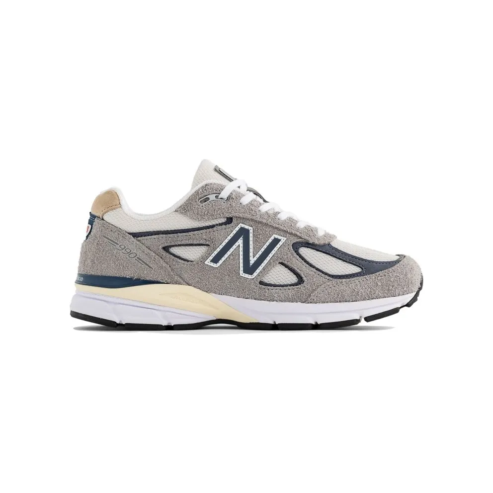 New Balance 990v4 “Made in USA – Grey/Navy” (U990TA4)