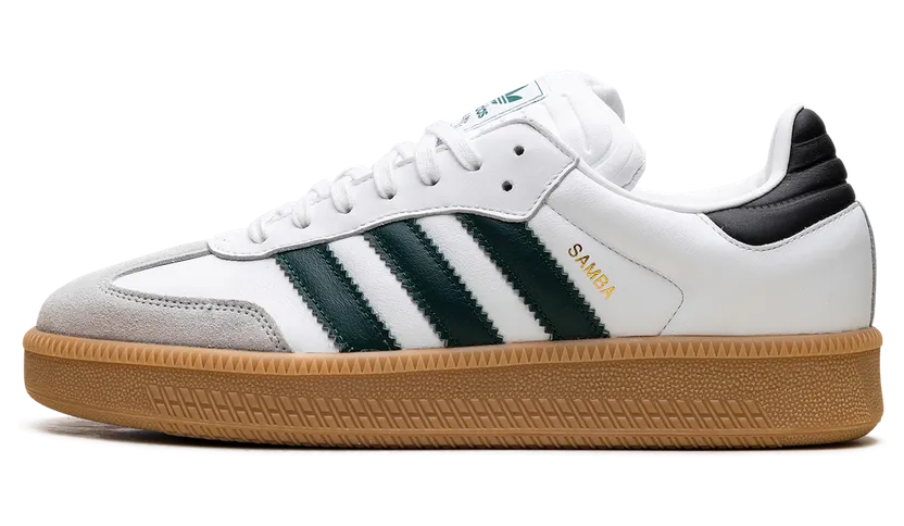 Adidas Samba XLG “Cloud White Collegiate Green” (IE9181)