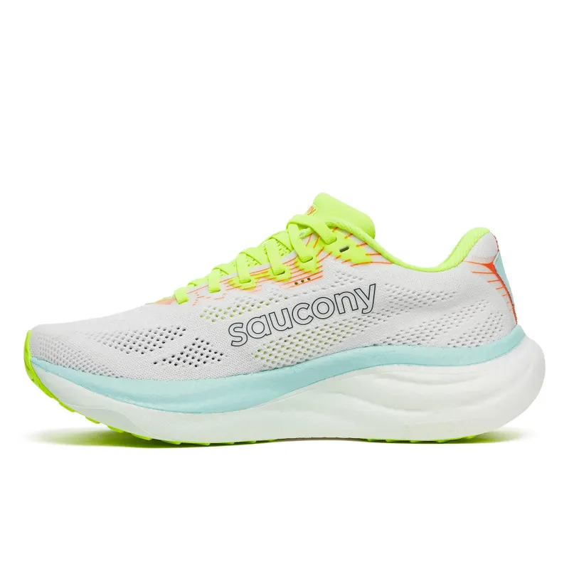 SAUCONY Ride 19 “White / Splash” (S11055-131)