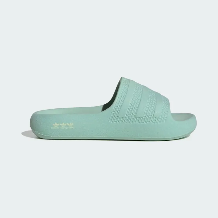 adidas Adilette Ayoon Slides “Ash Green / Ash Green / Cream White” (JQ5694)