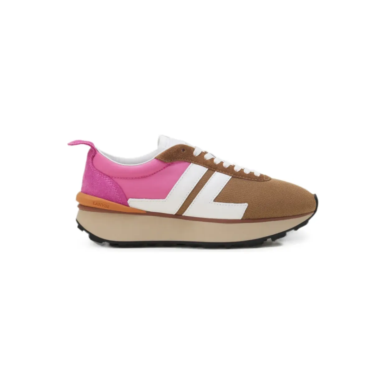 Lanvin Bumpr aus Nylon und Mesh “Brown” (FUSKBMP1NYMEA26)