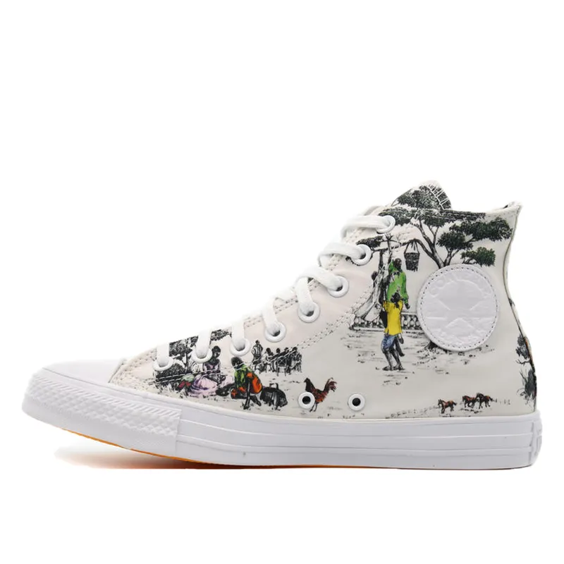Converse Chuck Taylor All-Star Hi Union White White/Multi-White (169115C)