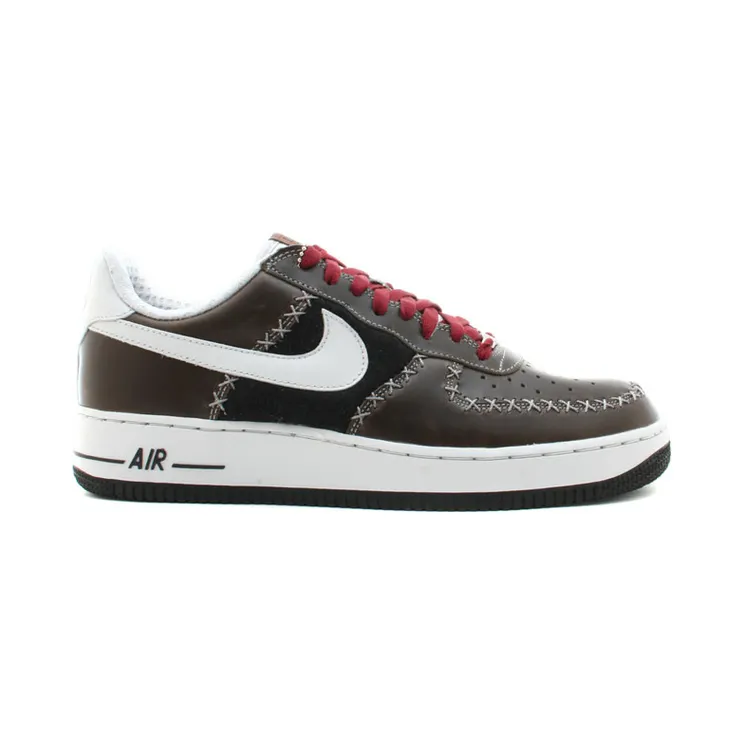 Nike Air Force 1 Premium Ut ‘Baseball Pack Ny Cubans’ Light Charcoal/Neutral Grey-Team Red-Black (313461-001)