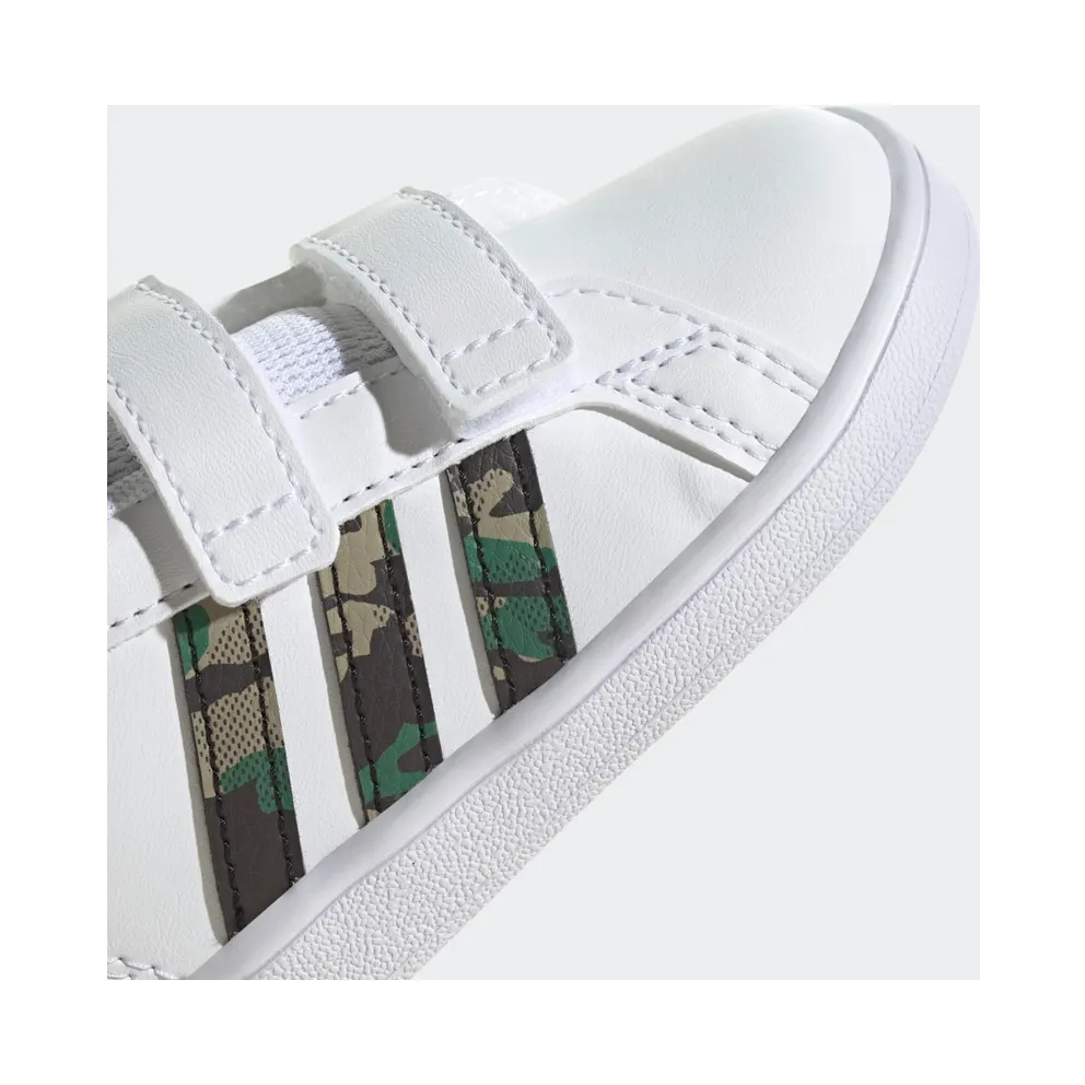 adidas Grand Court Camouflage Cloud White / Core Black / Carbon (GZ1086)