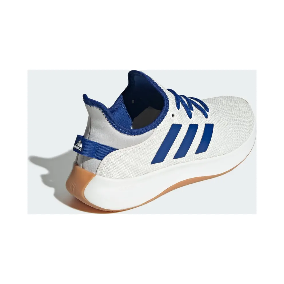 Adidas Cloudfoam Pure Shoes Core White / Royal Blue / Grey One (JI4878)