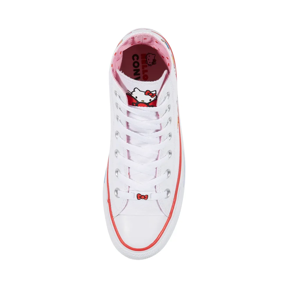 Converse Chuck Taylor All-Star Hi Hello Kitty White White/Prism Pink-White (162944C)