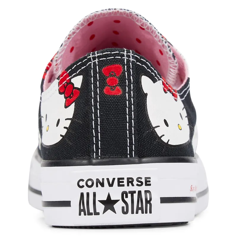 Converse Chuck Taylor All-Star Ox Hello Kitty Black Black/Prism Pink-White (162947C)