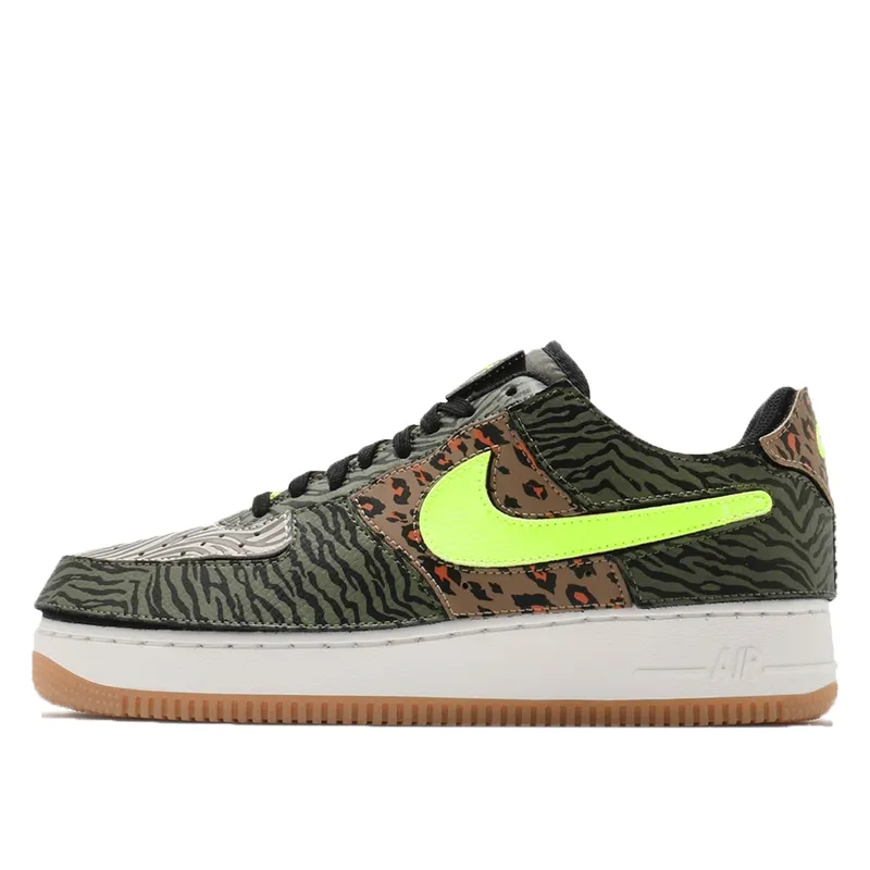 Nike Air Force 1/1 Animal (2021) – “Medium Olive / Bolt / Ratan / Black” (DM5329-200)