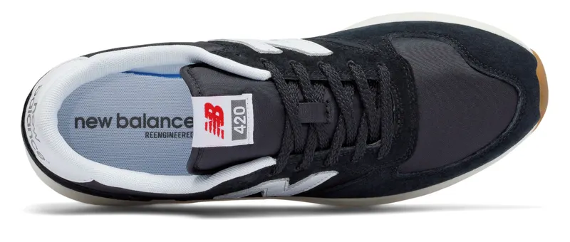 New Balance 420 Re-Engineered Black White Black/White (MRL420SD)