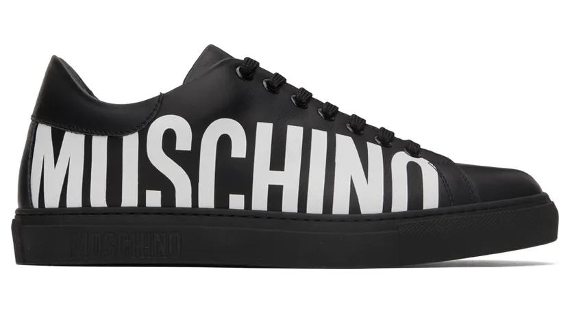 Moschino White Logo Sneakers (MB15012G1F GA0)