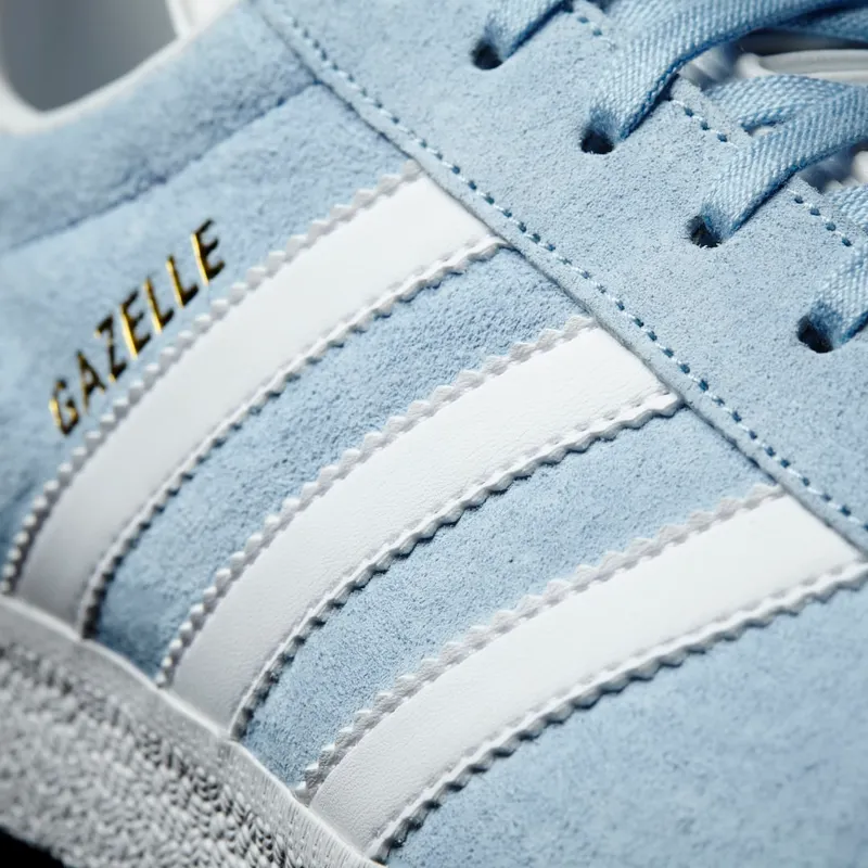 Adidas Gazelle Clear Sky / White / Gold Metallic (BB5481)
