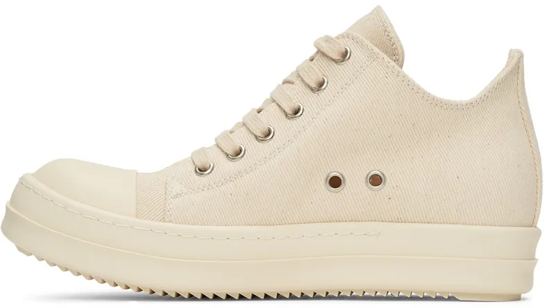 Rick Owens Drkshdw Off-White Denim Low (DS01B7802 DMN)
