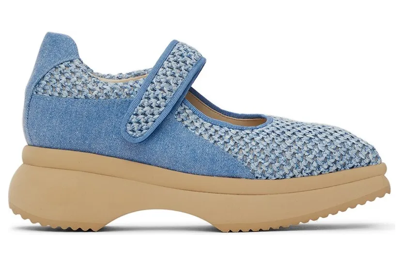 Paula Canovas Del Vas Blue Diablo Sneakers (PSS211010 VAR. 3)