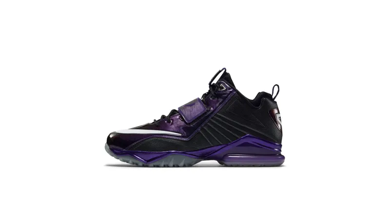 Nike Zoom CJ Trainer 2 Galaxy Black/Metallic Silver-Court Purple (643258-005)