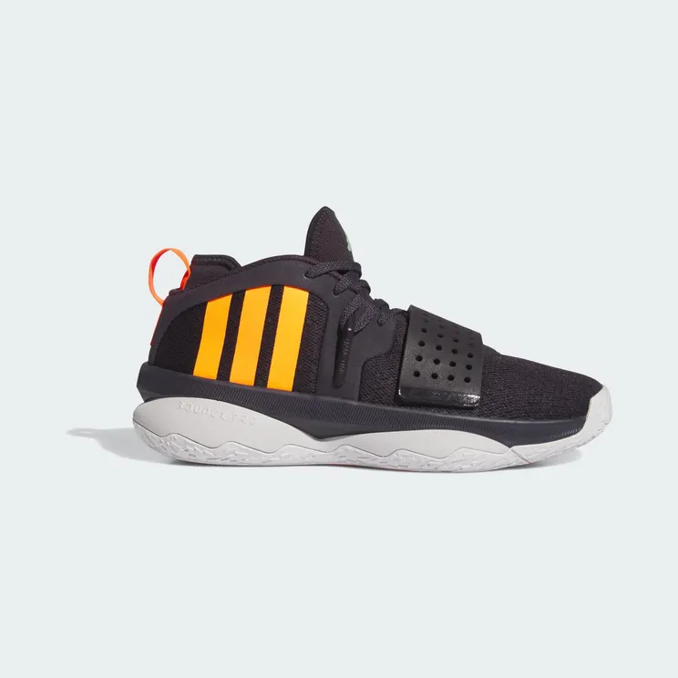 Adidas Dame 8 EXTPLY Aurora Black / Signal Orange / Dash Grey (IF1512)