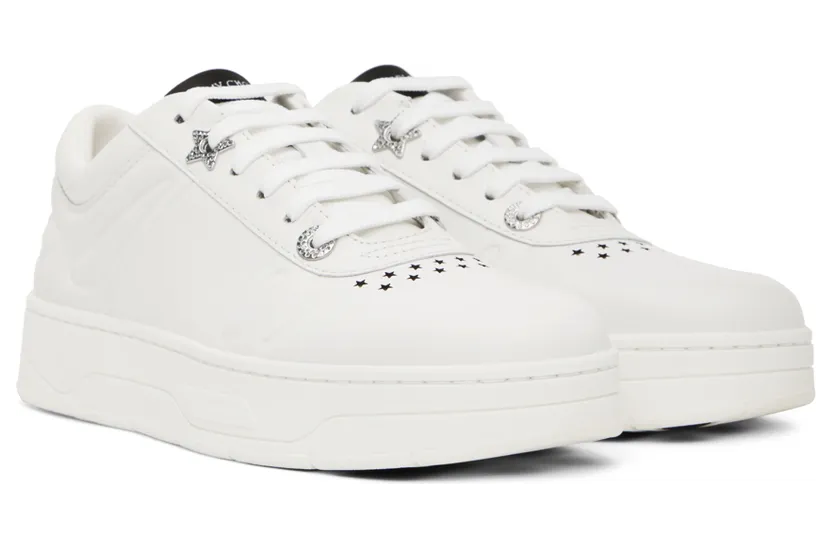 Jimmy Choo Black Hawaii/F Sneakers (HAWAII/F CLF) (4)