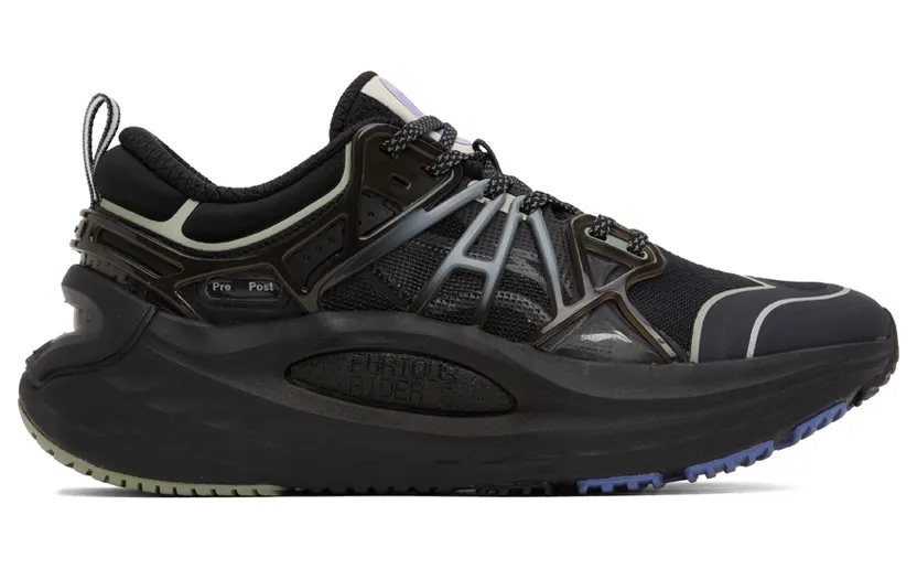 Soulland Black Li-Ning Edition Furious Rider Sneakers (ARZS005)