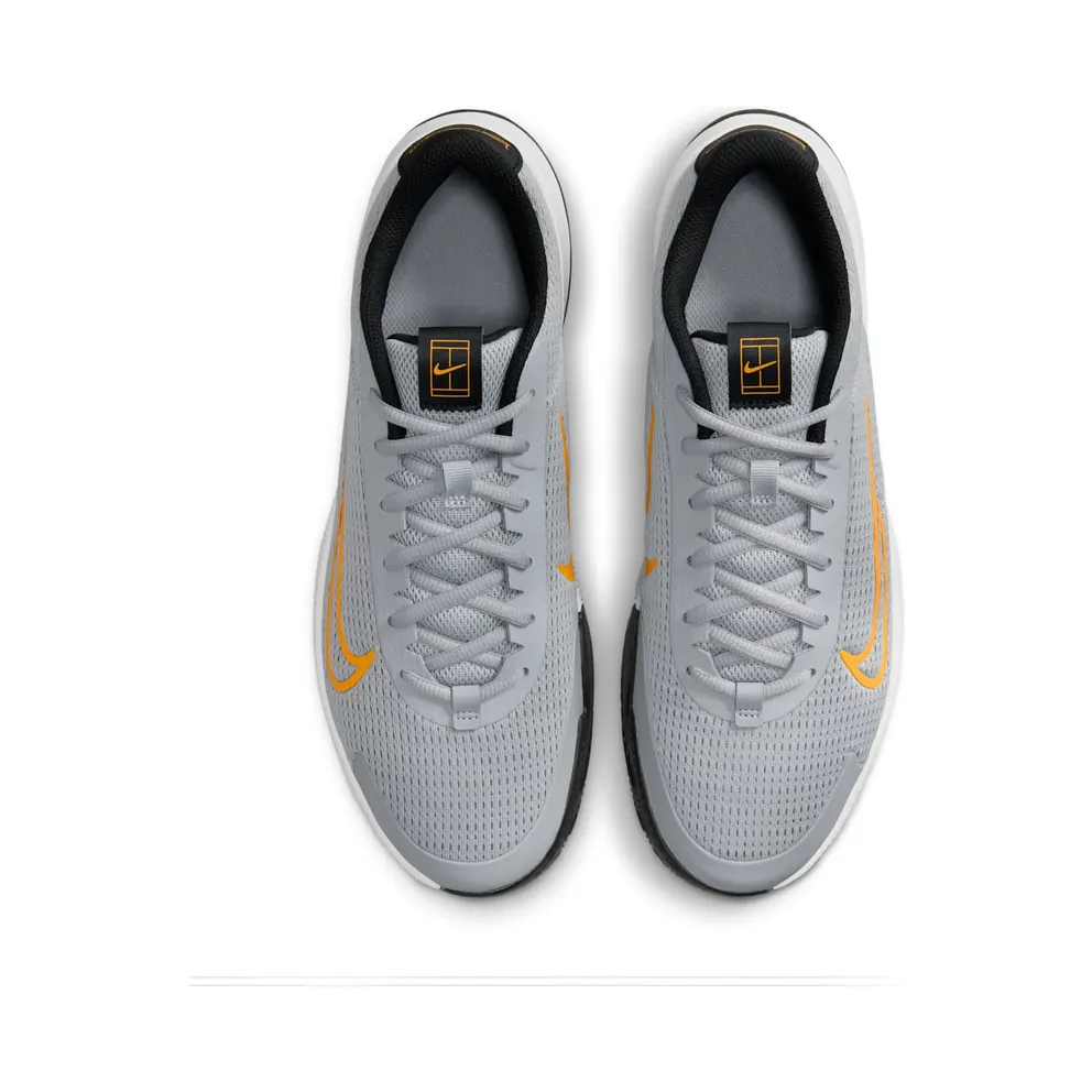 Nike Court Vapor Lite 2 Clay Wolf Grey Black Laser Orange (DV2016-005)