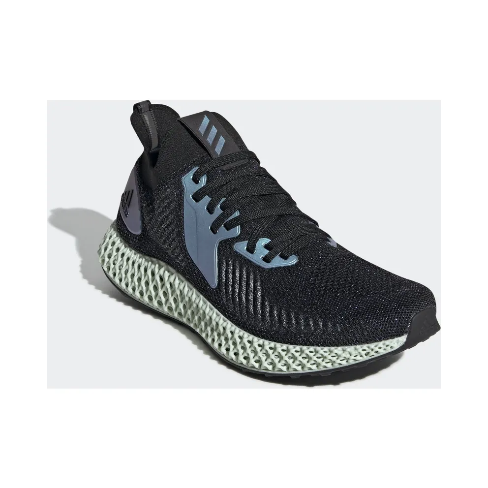 adidas Alphaedge 4D Black Iridescent Core Black/Glow Blue/Collegiate Purple (FV6106)
