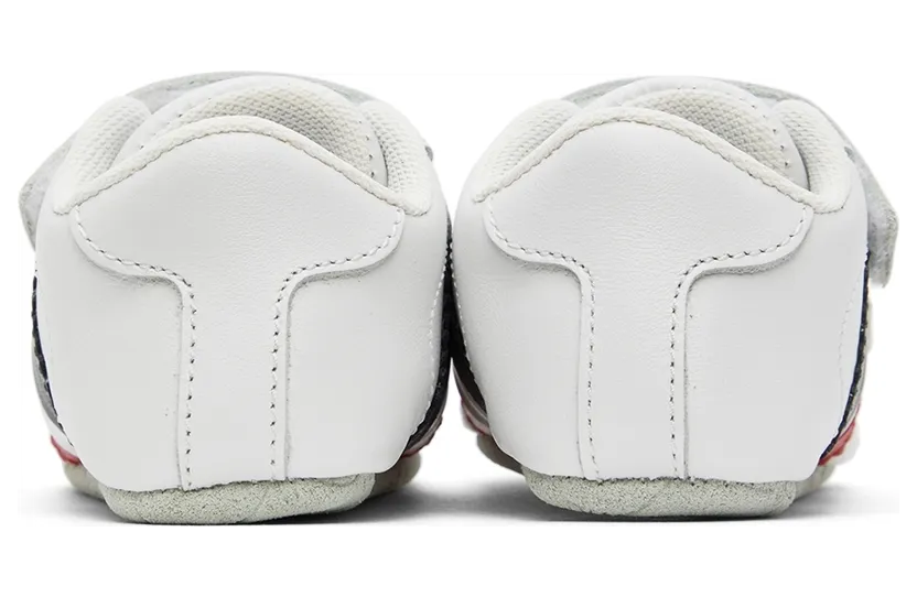 Moncler Enfant Baby White Stripe Sneakers (H19514M7000001AD1) (2)