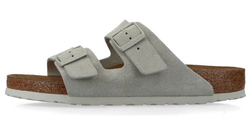 Birkenstock Arizona Suede Leather Oyster