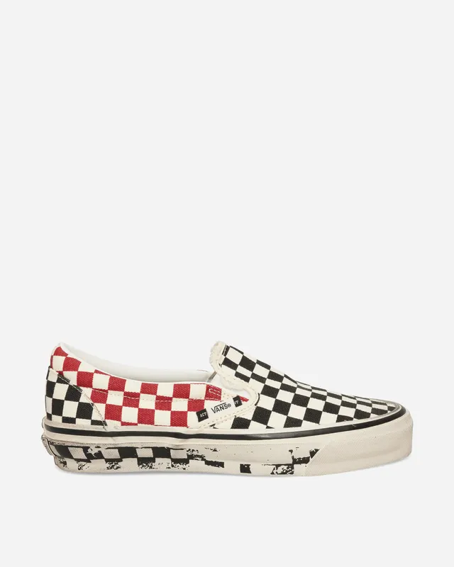 Slam Jam x Vans Slip-On “Act of Disagreement”: twee checkerboards die het niet eens zijn