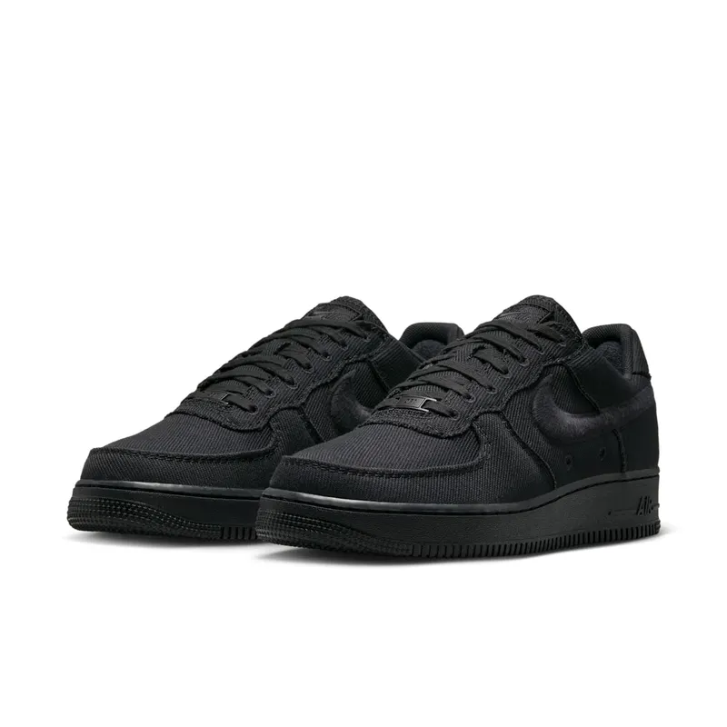 Nike Air Force 1 Low Triple Black Canvas (HV1204-002)