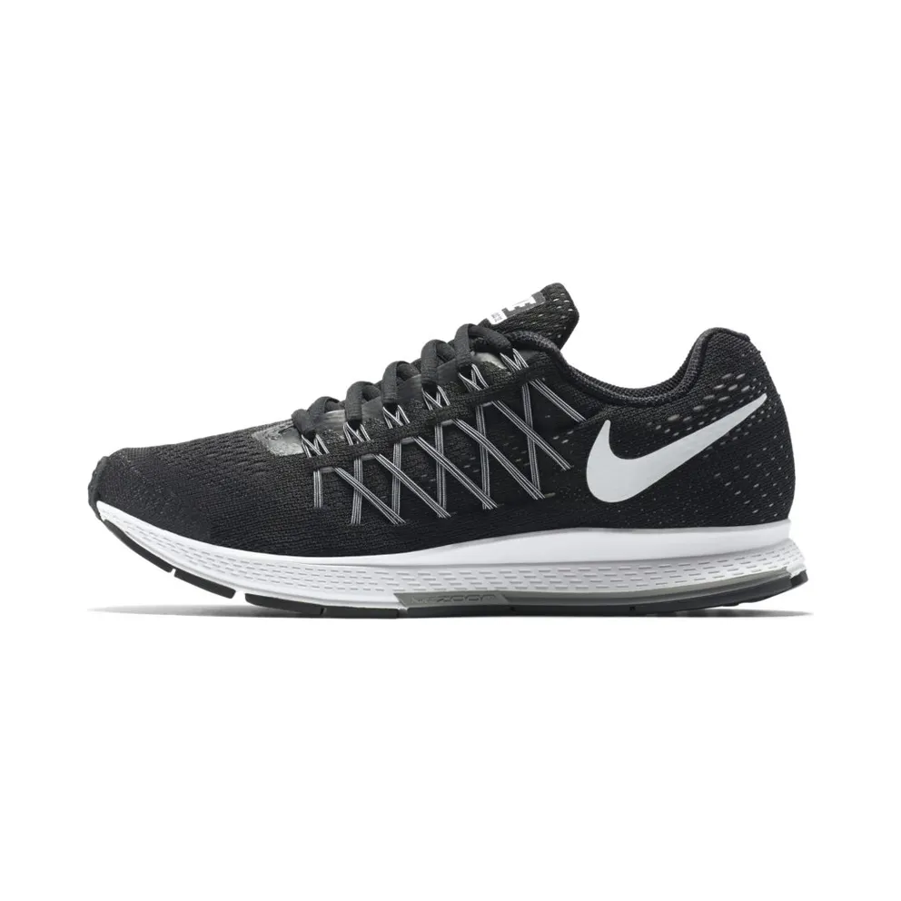 Nike Air Zoom Pegasus 32 Black Pure Platinum (W) “Black / Pure Platinum / White” (749344-001)